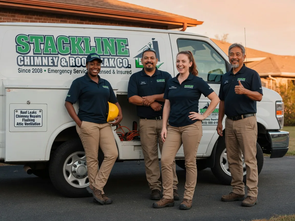Chimney flashing repair company in Mechanicsville, IA